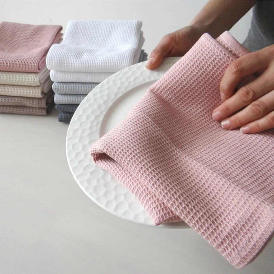 Waffle Cotton Kitchen Towel
