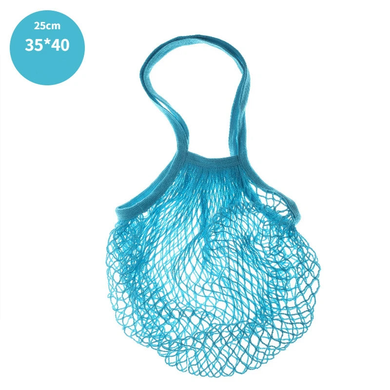Cotton Mesh Shopping Bag Reusable