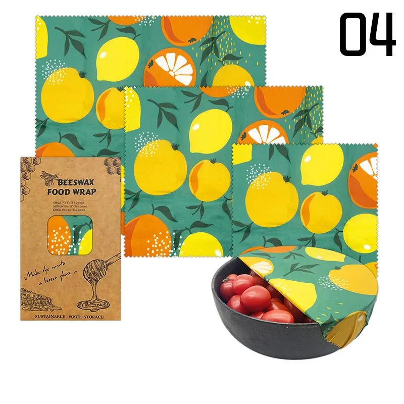 Reusable Beeswax Food Wraps