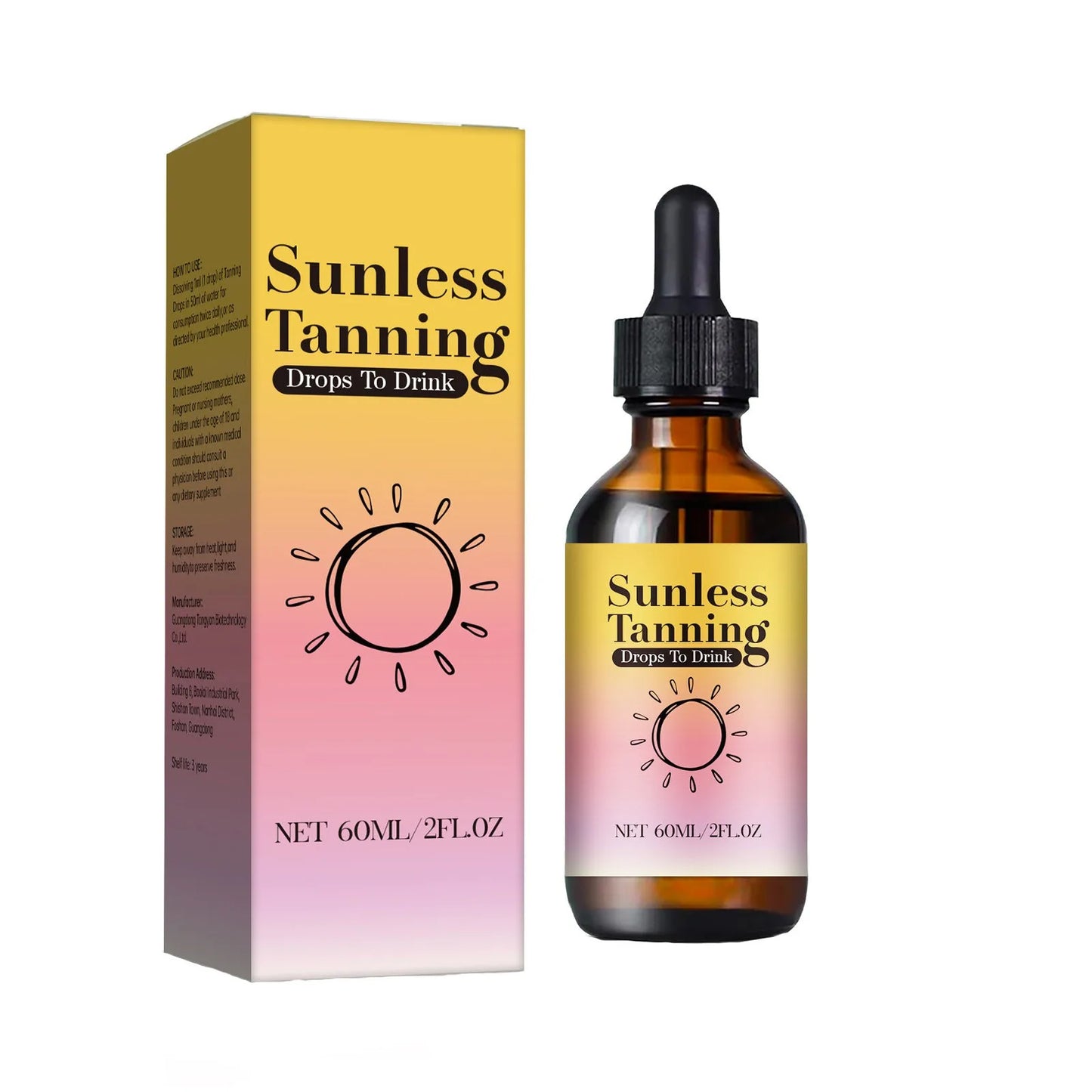 Sunless Tanning Drops – Buildable Natural Glow Without the Sun