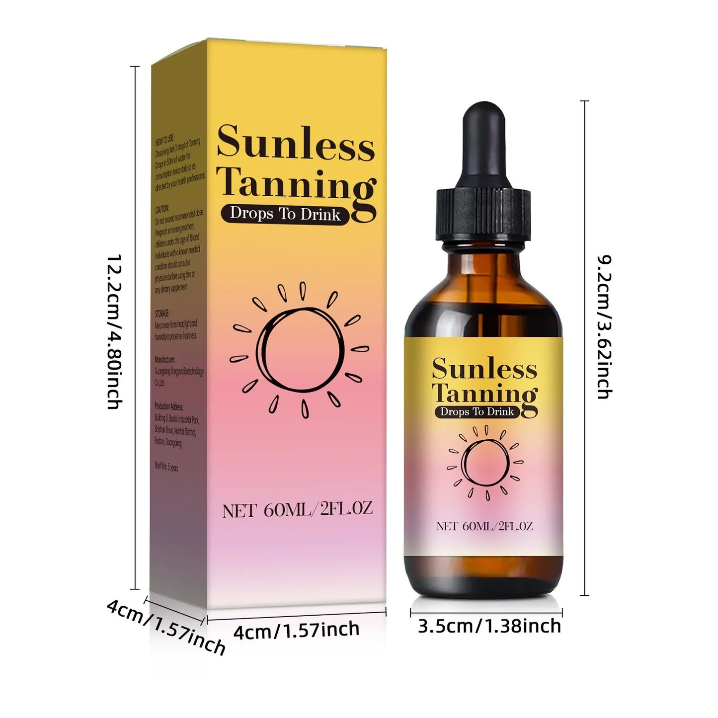 Sunless Tanning Drops – Buildable Natural Glow Without the Sun