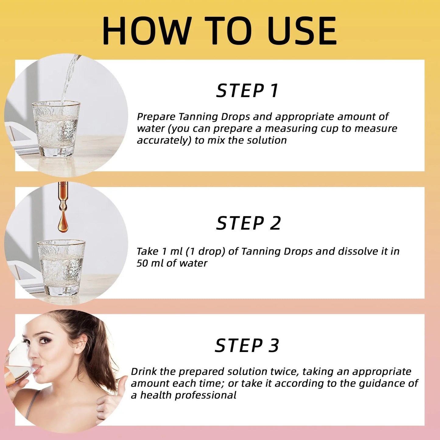 Sunless Tanning Drops – Buildable Natural Glow Without the Sun