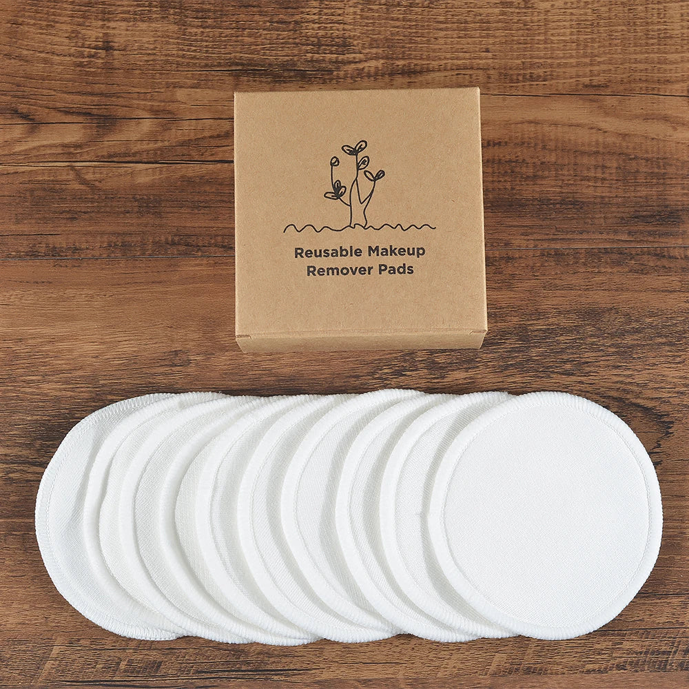 Cotton Demaquillant Bamboo Reusable