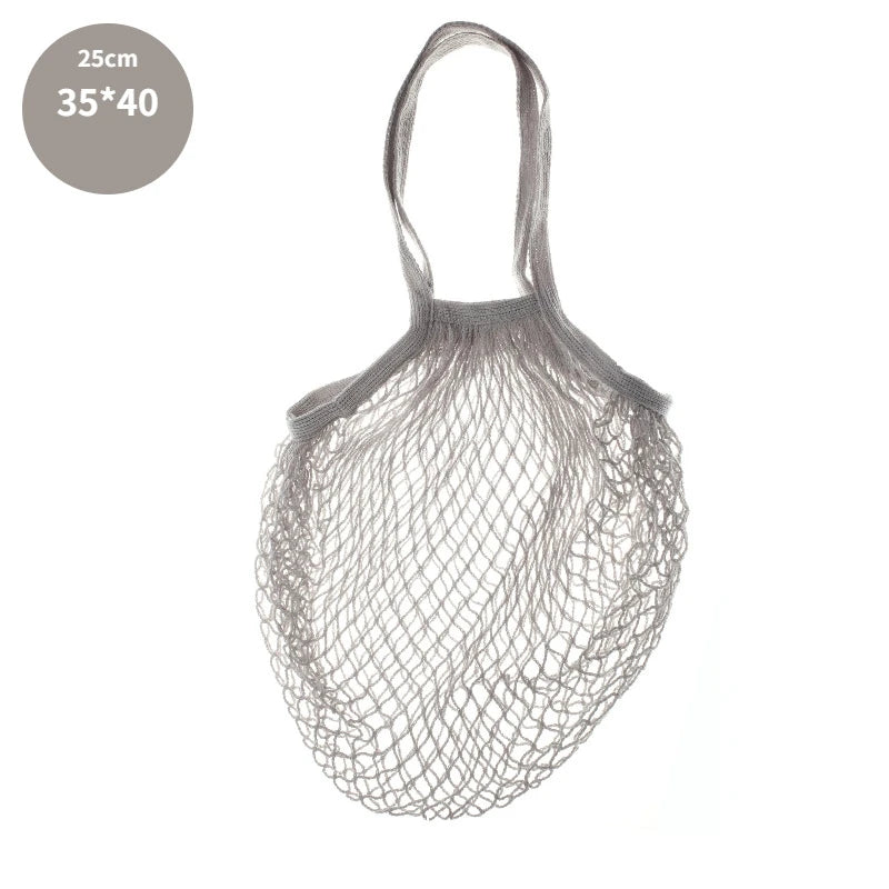Cotton Mesh Shopping Bag Reusable