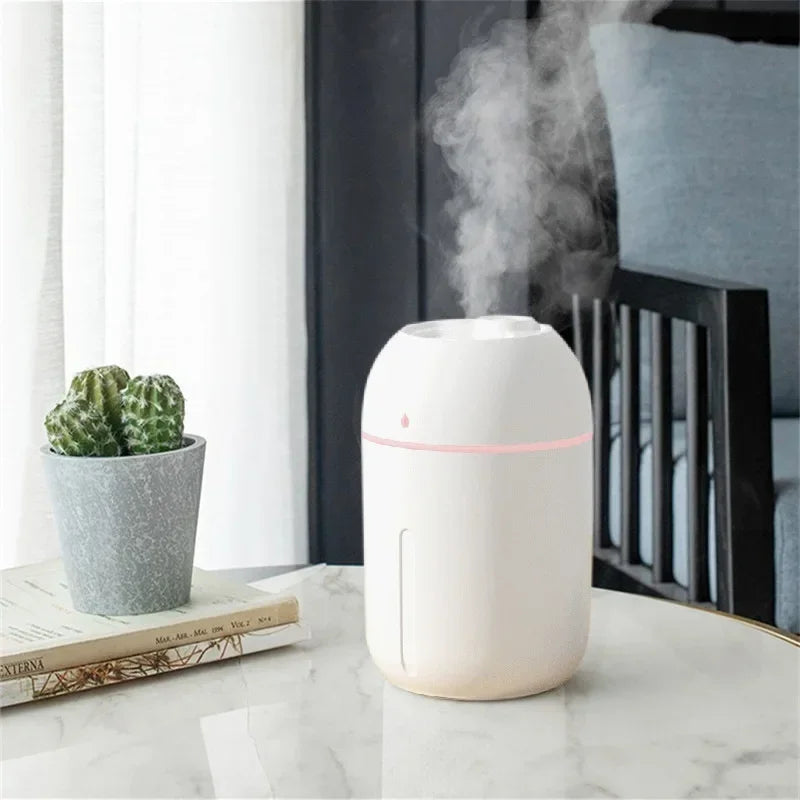 USB Aroma Diffuser – Ultrasonic Humidifier for Home, Office & Travel