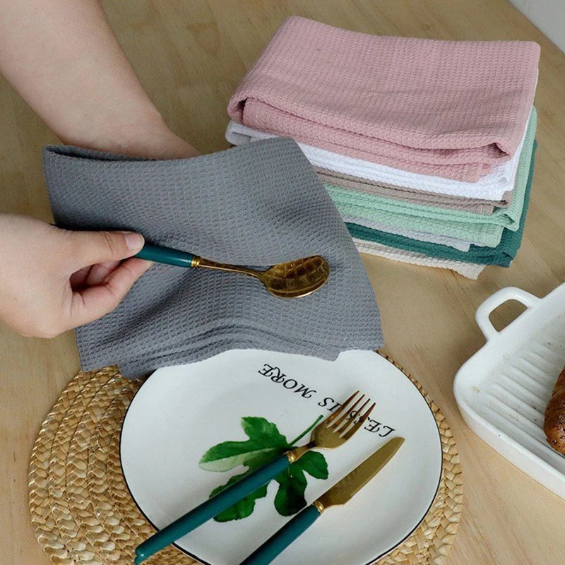Waffle Cotton Kitchen Towel