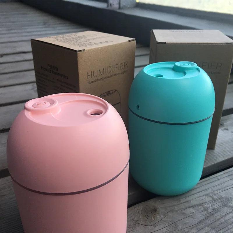 USB Aroma Diffuser – Ultrasonic Humidifier for Home, Office & Travel