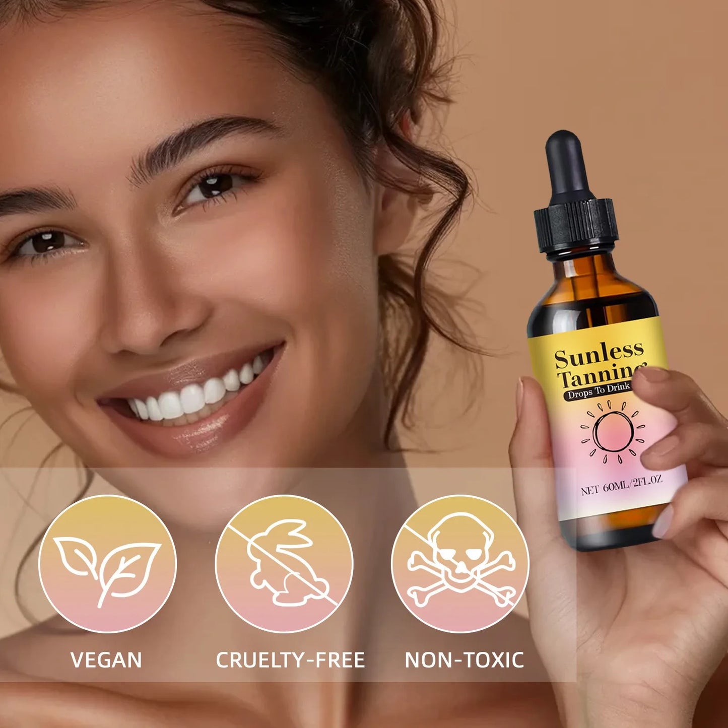 Sunless Tanning Drops – Buildable Natural Glow Without the Sun
