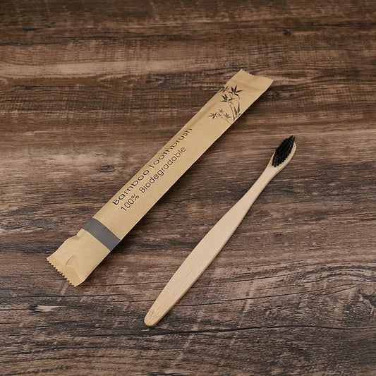 Bamboo Toothbrushes Eco Friendly Reusable