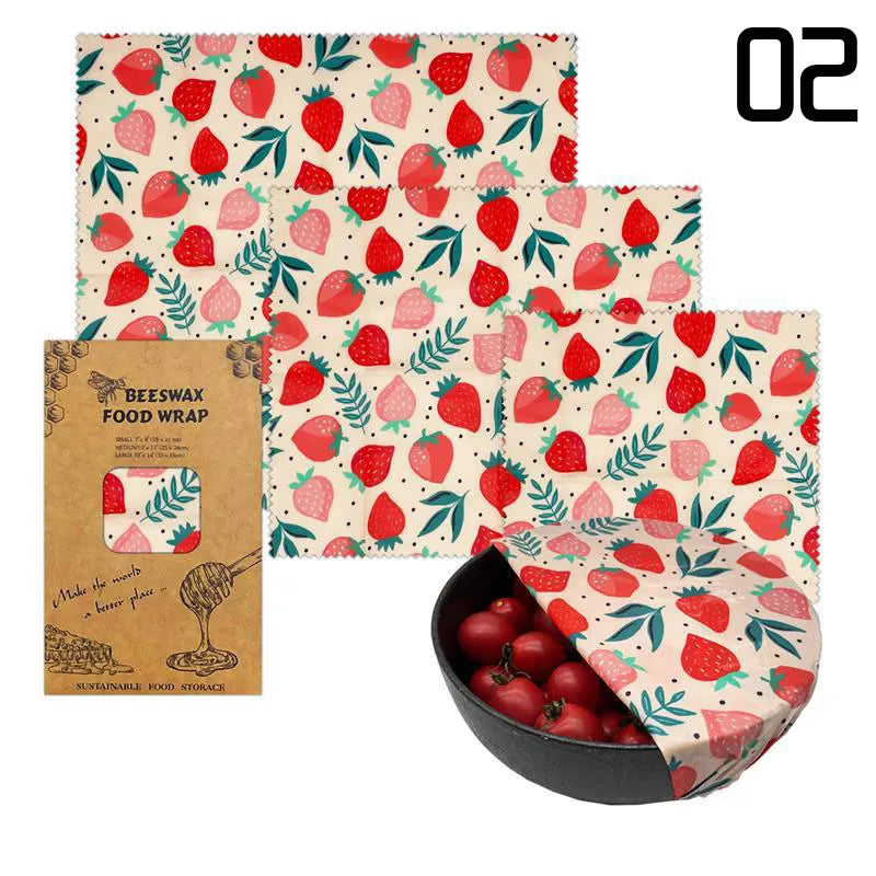 Reusable Beeswax Food Wraps