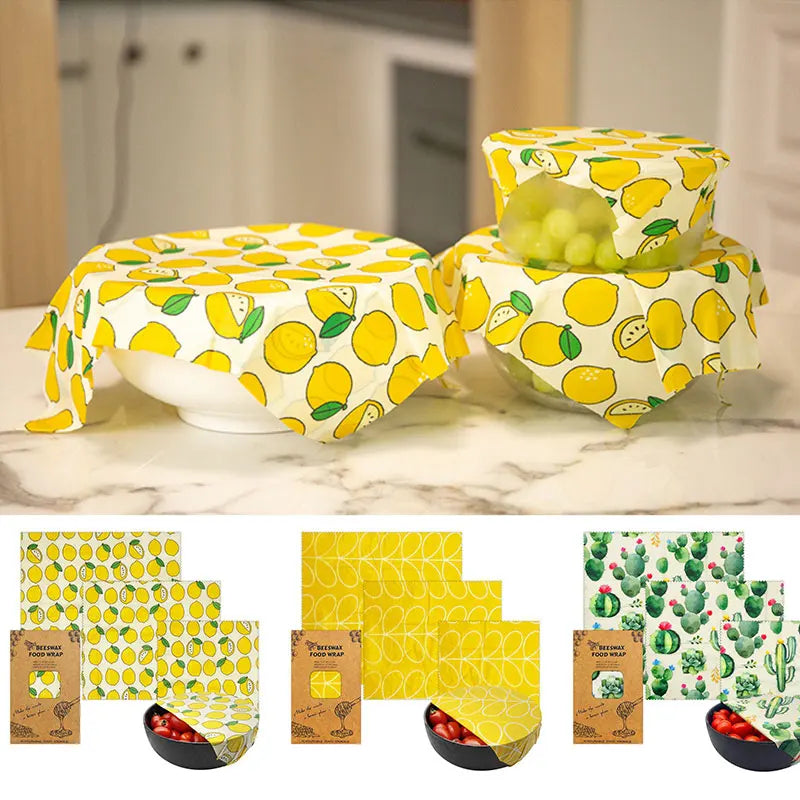 Reusable Beeswax Food Wraps